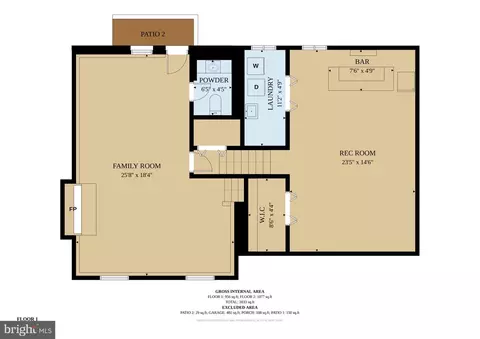 Floorplan - 13200 Ewood Ln, Silver Spring, MD 20906 photo 3 of 3