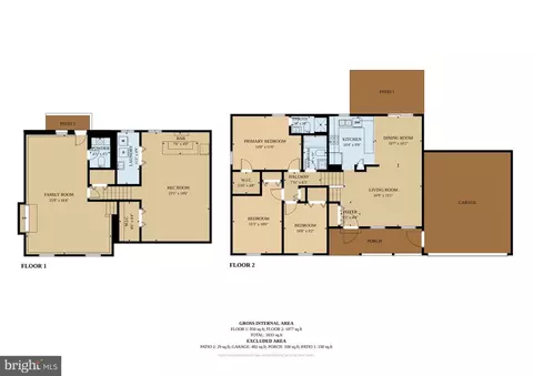 Floorplan - 13200 Ewood Ln, Silver Spring, MD 20906 photo 2 of 3