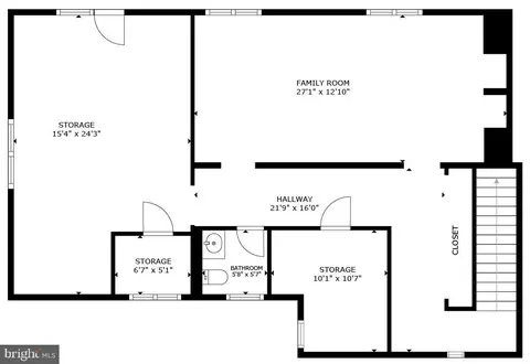 Floorplan - 10622 Mantz Rd, Silver Spring, MD 20903 photo 2 of 2