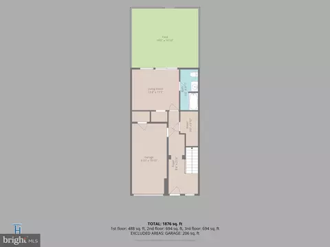 Floorplan - 18705 Falling River Dr, Gaithersburg, MD 20879 photo 2 of 4