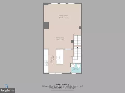 Floorplan - 18705 Falling River Dr, Gaithersburg, MD 20879 photo 3 of 4