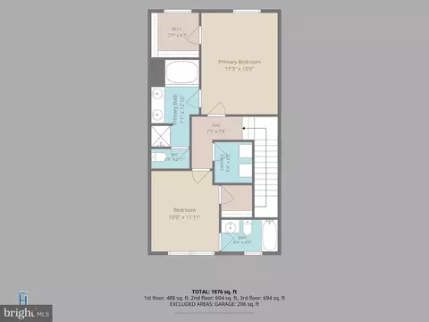 Floorplan - 18705 Falling River Dr, Gaithersburg, MD 20879 photo 4 of 4