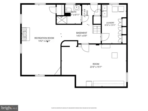 Floorplan - 1803 Republic Rd, Silver Spring, MD 20902 photo 2 of 3
