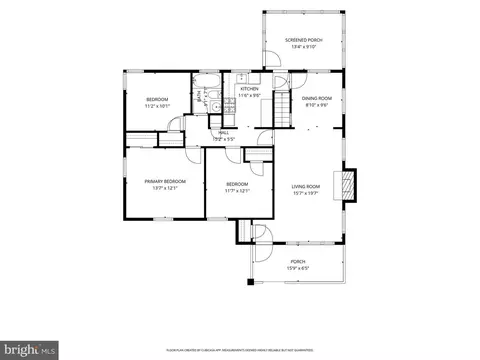 Floorplan - 1803 Republic Rd, Silver Spring, MD 20902 photo 1 of 3