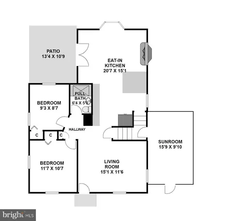 Floorplan - 4313 Ivy Glen Rd, Silver Spring, MD 20906 photo 1 of 3