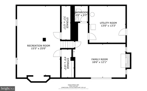 Floorplan - 12800 Littleton St, Silver Spring, MD 20906 photo 3 of 3
