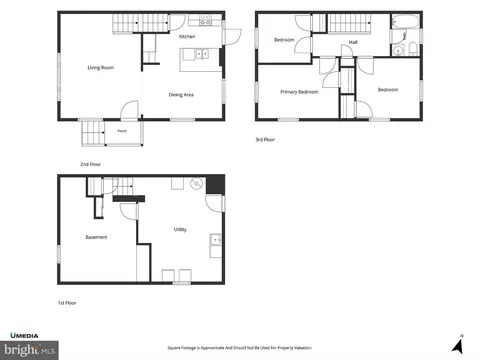 Floorplan - 3109 Medway St, Silver Spring, MD 20902 photo 4 of 4