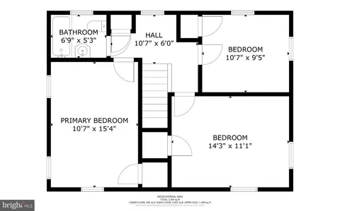 Floorplan - 9407 Seminole St, Silver Spring, MD 20901 photo 2 of 4