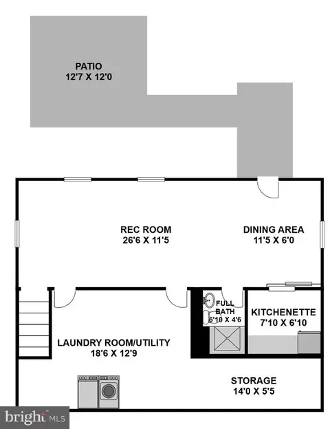 Floorplan - 143 Ritchie Ave, Silver Spring, MD 20910 photo 1 of 2