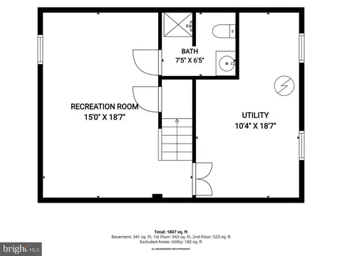 Floorplan - 9205 Glenville Rd, Silver Spring, MD 20901 photo 1 of 4
