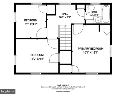 Floorplan - 9205 Glenville Rd, Silver Spring, MD 20901 photo 3 of 4