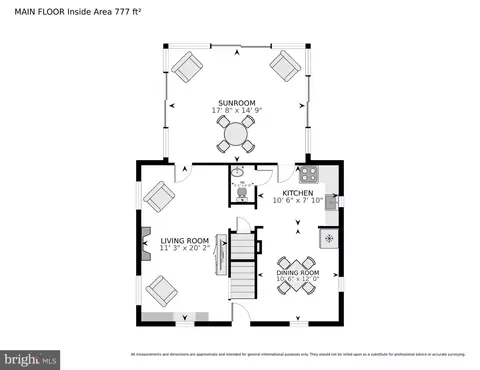 Floorplan - 9807 Gardiner Ave, Silver Spring, MD 20902 photo 1 of 3