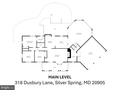 Floorplan - 318 Duxbury Rd, Silver Spring, MD 20905 photo 3 of 4
