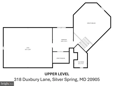 Floorplan - 318 Duxbury Rd, Silver Spring, MD 20905 photo 2 of 4