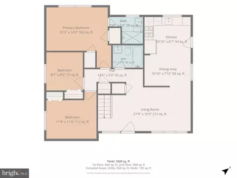Floorplan - 11302 Kenton Pl, Silver Spring, MD 20902 photo 1 of 2