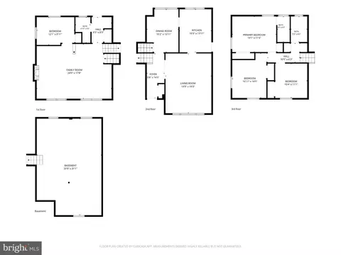 Floorplan - 905 Winhall Way, Silver Spring, MD 20904 photo 1 of 4
