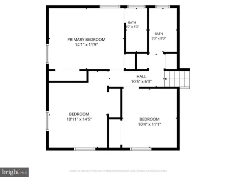 Floorplan - 905 Winhall Way, Silver Spring, MD 20904 photo 3 of 4