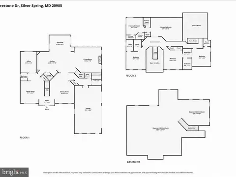Floorplan - 415 Firestone Dr, Ashton, MD 20861 photo 4 of 4