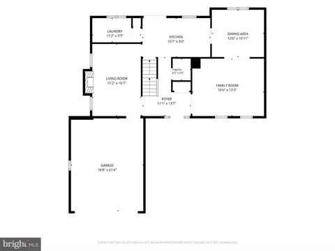 Floorplan - 15025 Timberlake Dr, Silver Spring, MD 20905 photo 2 of 4