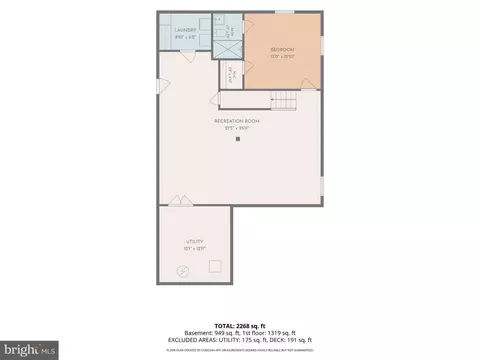 Floorplan - 303 Belton Rd, Silver Spring, MD 20901 photo 3 of 3
