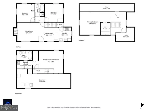 Floorplan - 611 Eldrid Dr, Silver Spring, MD 20904 photo 4 of 4