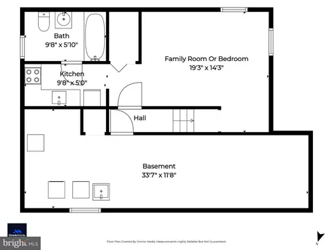 Floorplan - 611 Eldrid Dr, Silver Spring, MD 20904 photo 2 of 4