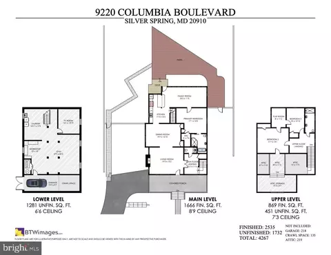 Floorplan - 9220 Columbia Blvd, Silver Spring, MD 20910 photo 1 of 1
