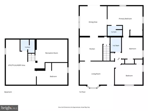 Floorplan - 11852 Huggins Dr, Silver Spring, MD 20902 photo 1 of 3