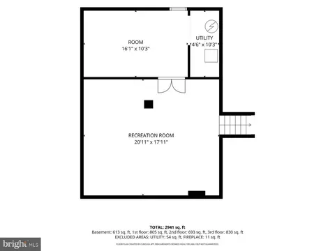 Floorplan - 1402 Mullins St, Silver Spring, MD 20904 photo 4 of 5