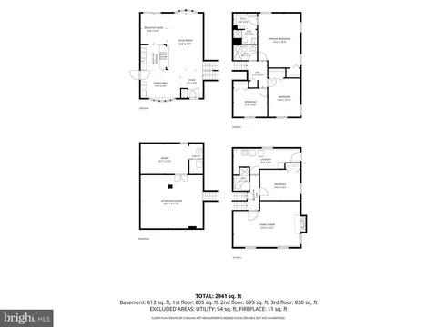 Floorplan - 1402 Mullins St, Silver Spring, MD 20904 photo 5 of 5