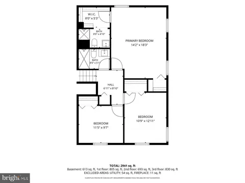 Floorplan - 1402 Mullins St, Silver Spring, MD 20904 photo 2 of 5