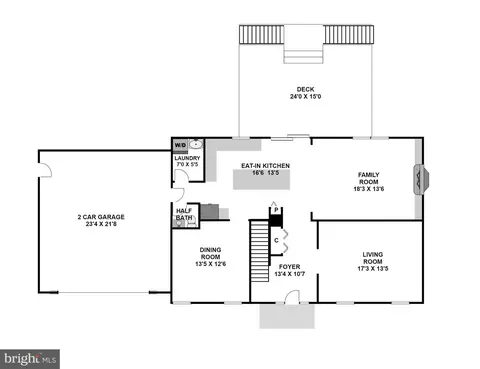 Floorplan - 1341 Crockett Ln, Silver Spring, MD 20904 photo 1 of 3