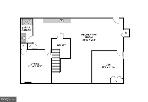 Floorplan - 1341 Crockett Ln, Silver Spring, MD 20904 photo 3 of 3
