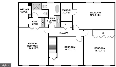 Floorplan - 1341 Crockett Ln, Silver Spring, MD 20904 photo 2 of 3