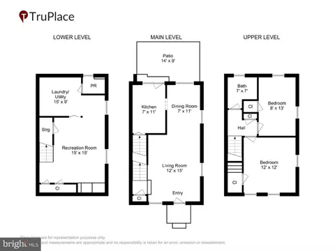 Floorplan - 11917 Centerhill St, Silver Spring, MD 20902 photo 4 of 4