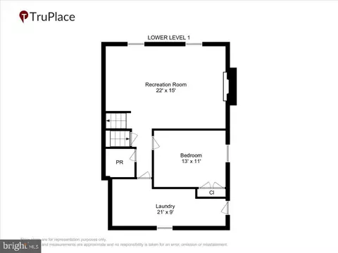 Floorplan - 1405 Mullins St, Silver Spring, MD 20904 photo 3 of 5