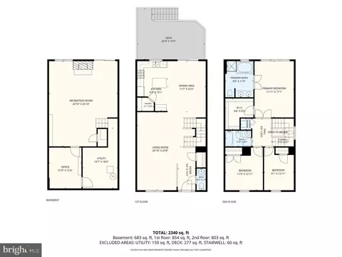 Floorplan - 15137 Deer Valley Ter, Silver Spring, MD 20906 photo 4 of 4