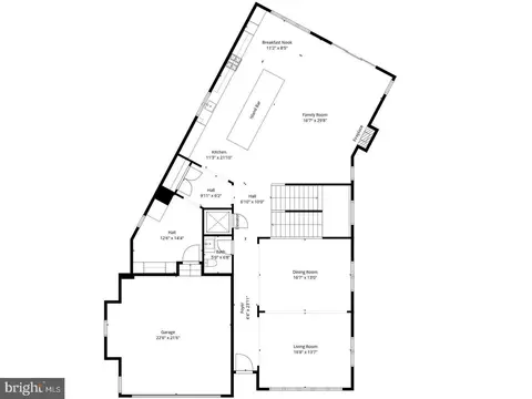 Floorplan - 3706 Spring St, Chevy Chase, MD 20815 photo 1 of 4