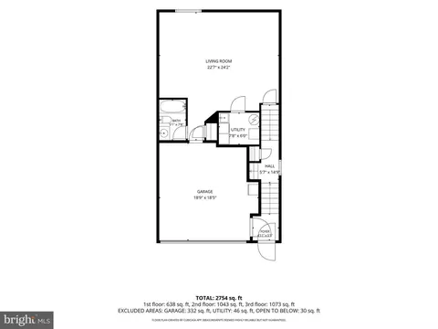 Floorplan - 1749 Chiswick Ct, Silver Spring, MD 20904 photo 1 of 4