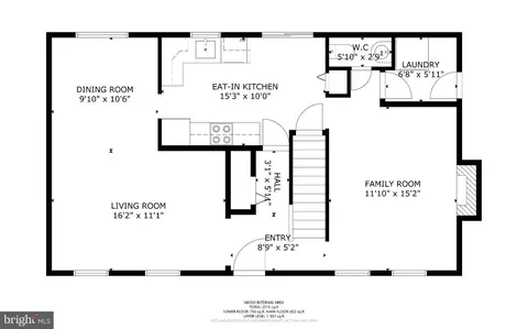 Floorplan - 2229 Deckman Ln, Silver Spring, MD 20906 photo 3 of 4