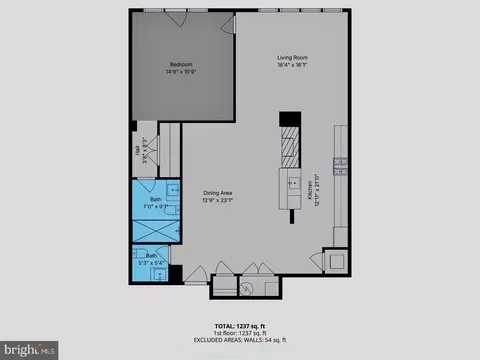 Floorplan - 2701 Hume Dr #400, Silver Spring, MD 20910 photo 1 of 1