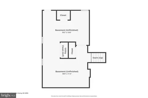 Floorplan - 11810 Kemp Mill Rd, Silver Spring, MD 20902 photo 3 of 4