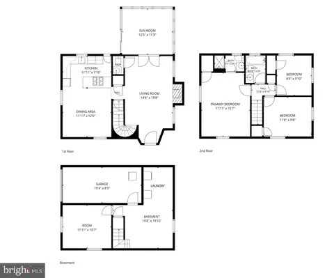 Floorplan - 8410 Cedar St, Silver Spring, MD 20910 photo 1 of 1