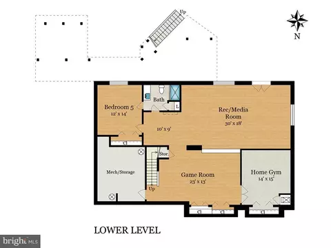 Floorplan - 2109 Link Rd, Silver Spring, MD 20905 photo 3 of 4