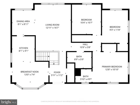 Floorplan - 1506 Ainsley Rd, Silver Spring, MD 20904 photo 1 of 3