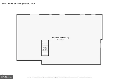 Floorplan - 14408 Cantrell Rd, Silver Spring, MD 20905 photo 3 of 4