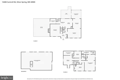 Floorplan - 14408 Cantrell Rd, Silver Spring, MD 20905 photo 4 of 4