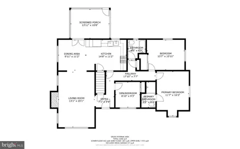 Floorplan - 9804 Dameron Dr, Silver Spring, MD 20902 photo 2 of 3