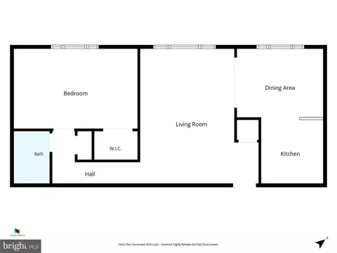 Floorplan - 95 E Wayne Ave #212, Silver Spring, MD 20901 photo 1 of 1