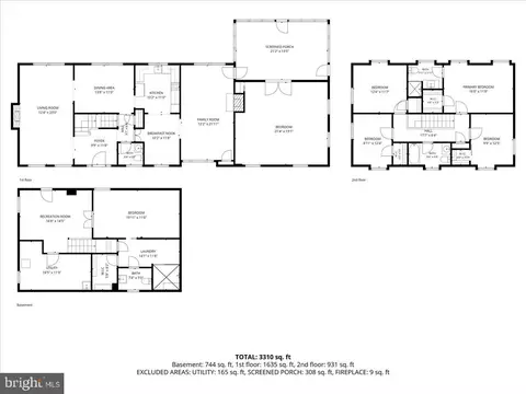 Floorplan - 14404 Tarpon Ter, Silver Spring, MD 20905 photo 4 of 4